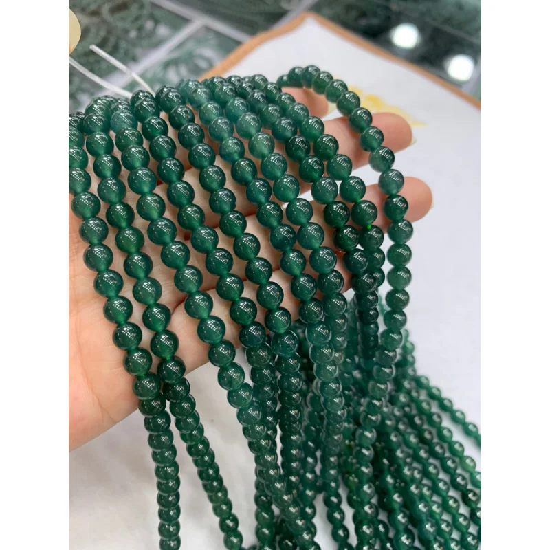 Опасный нефритовый синий 6 м круглый 108 Будда бусины водонепроницаемый