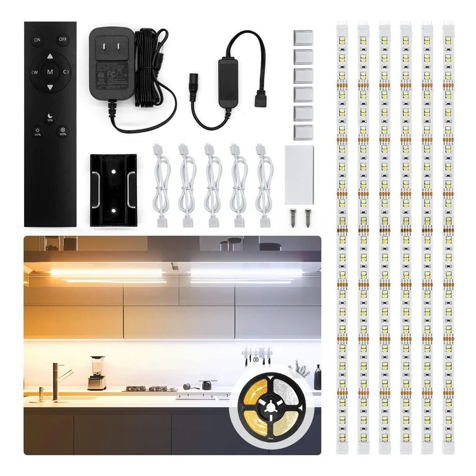 Зеркальная Светодиодная лента IFR с регулировкой яркости двухцветная бытовая