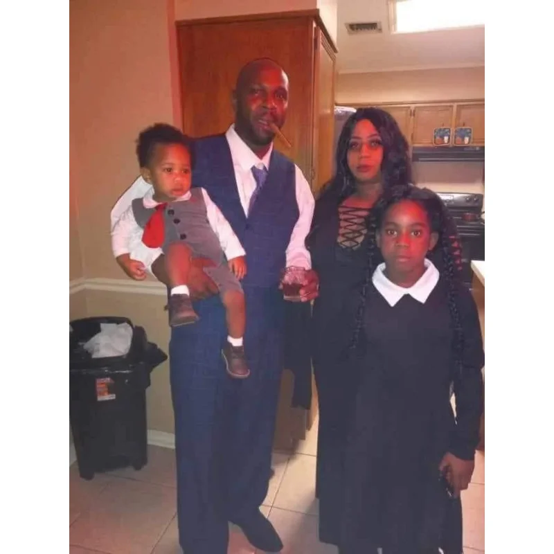 Костюм для косплея Morticia Adams Женский готическое Макси-платье семейства сказочное