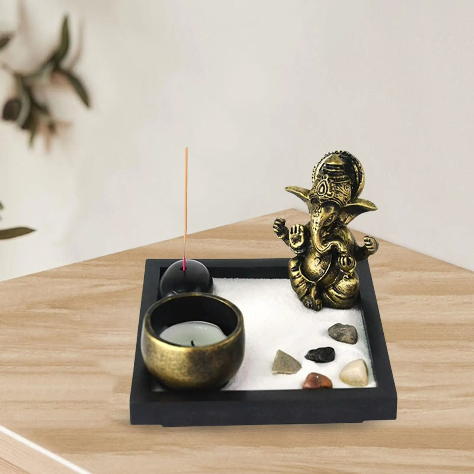 

Japanese Zen Garden Micro Landscape Plate Mini Furnishing Articles for Tabletop Home