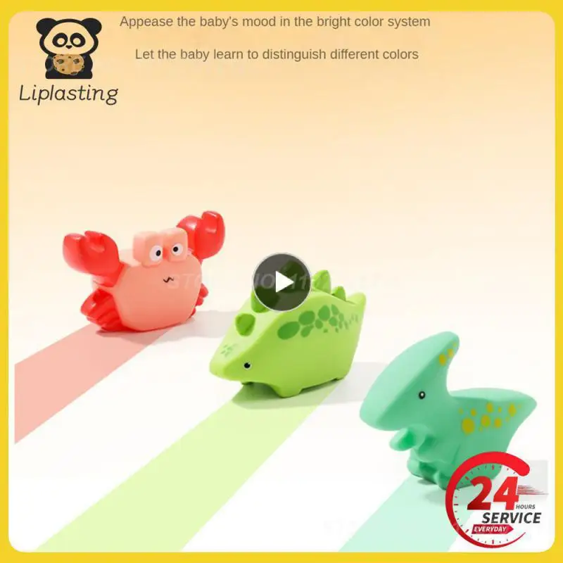

Bath Toy Baby Bathing Toy Soft Baby Spray Water Gun Water Play Baby Cartoon Animals Water Gun Bathroom Toy