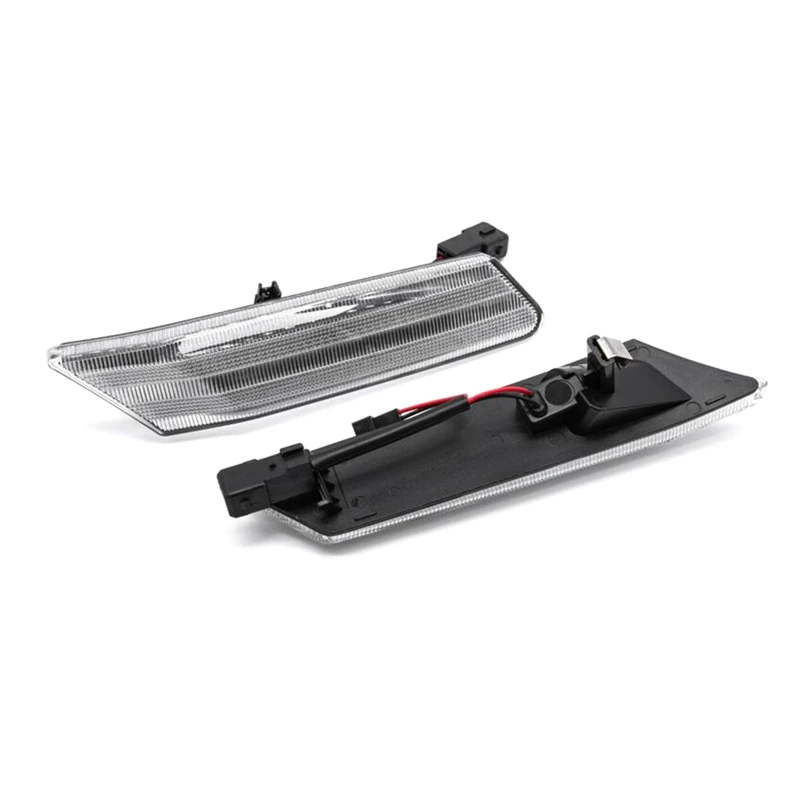 Автомобильные динамические фонари желтые боковые габаритные огни указатели