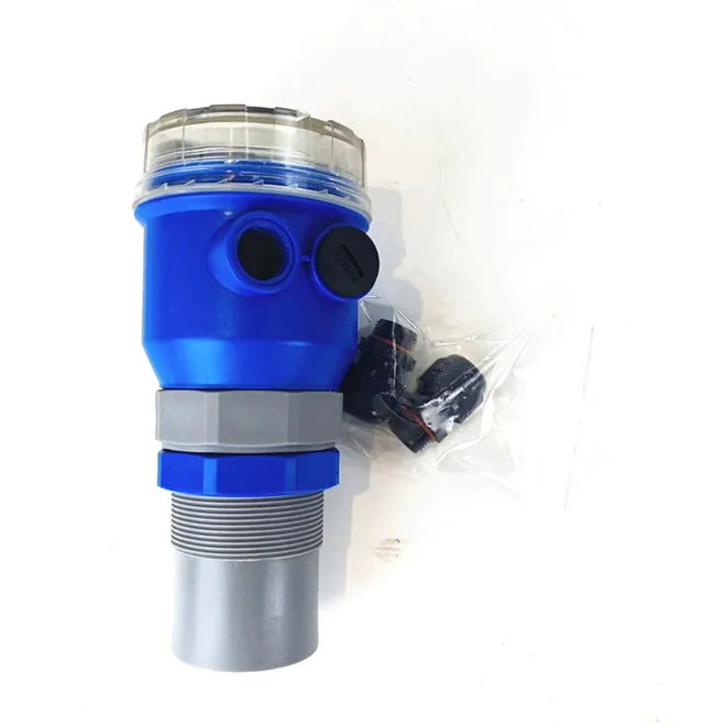 

4-20mA liquid tank ultrasonic level meter sensor transmitter hot sale