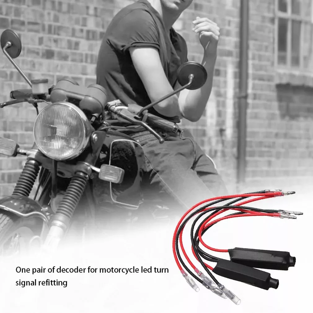 

Universal Motorcycle Led Turn Signal Indicator Load Resistor Decoder Solve Blinker Error For Motorcycle