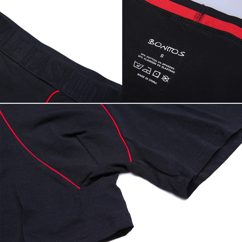 4pcs Boxers For Man Underwear Shorts Brand Men's Panties Sexy Mens Underpants Slip Cotton Male Boxershorts Calecon Homme Boxer