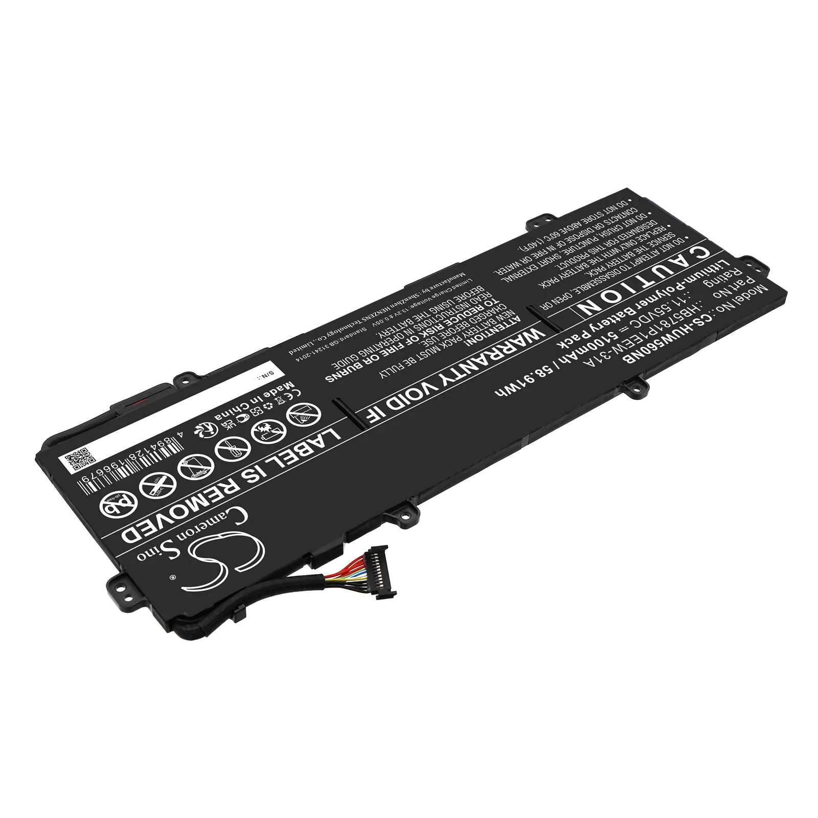 Сменный аккумулятор CS для Huawei EMD-W76 HKD-W56 HKD-W58 HKD-W76 HVY-WAP9W HVY-WAQ9 HVY-