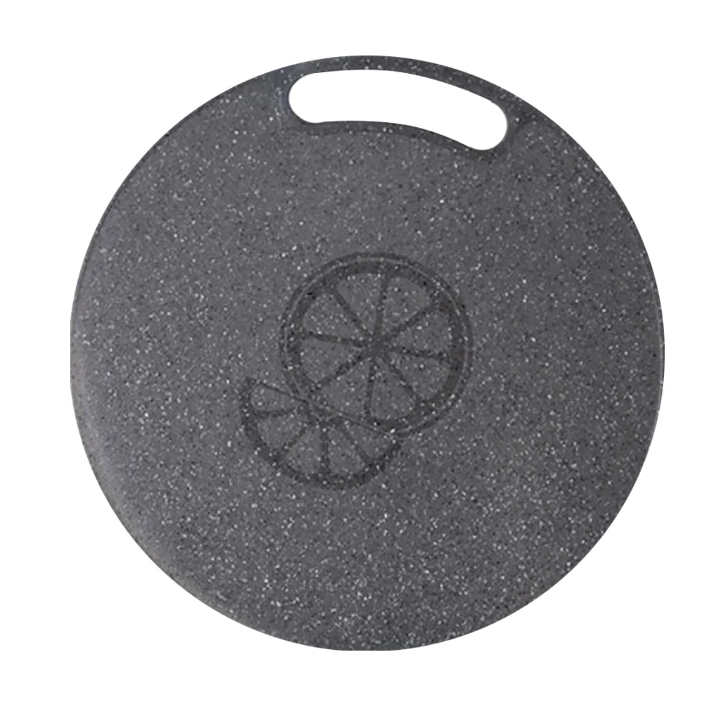 

Cutting Board Round Cutting Sheet Marble Pattern Kitchen Chopping Block Board for Vegetable and Meat 35x0. 8cm