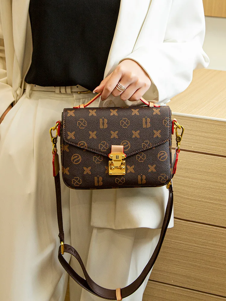 Новая женская сумка почтальона роскошная Высококачественная текстурная