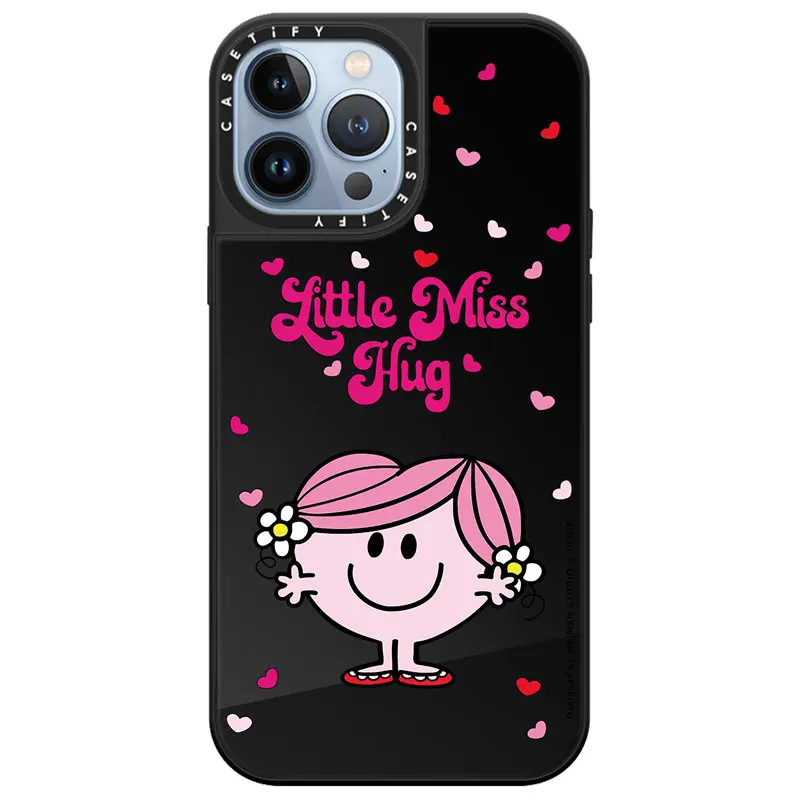 

Зеркальный чехол CASETIFY Miss Hug для IPhone 11 12 13 14ProMax 11 12 13 14Pro XsMax XR XS 6S 7 8 SE 7P 8P 14Plus, задняя крышка D0613