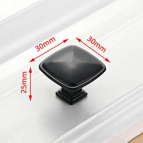 

Ручки для шкафов Odavis черные алюминиевый сплав