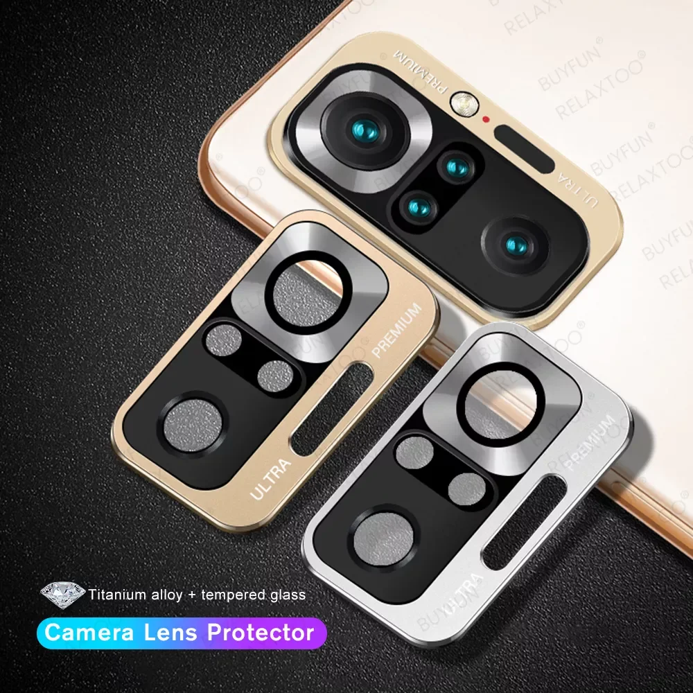 

Full Tempered Glass Camera On For Xiaomi Redmi Note 10 Pro Max Note10 5G 10Pro Note10pro Promax Back Lens Cover