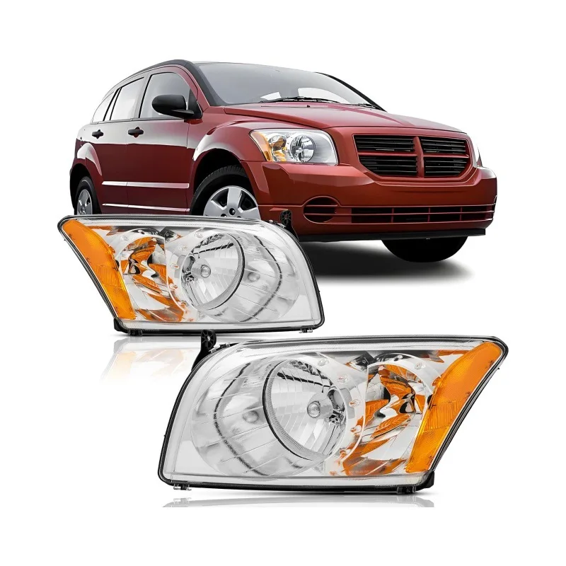 Фото Фары (левая + правая) для Dodge Caliber 2007-2012 без ламп №3