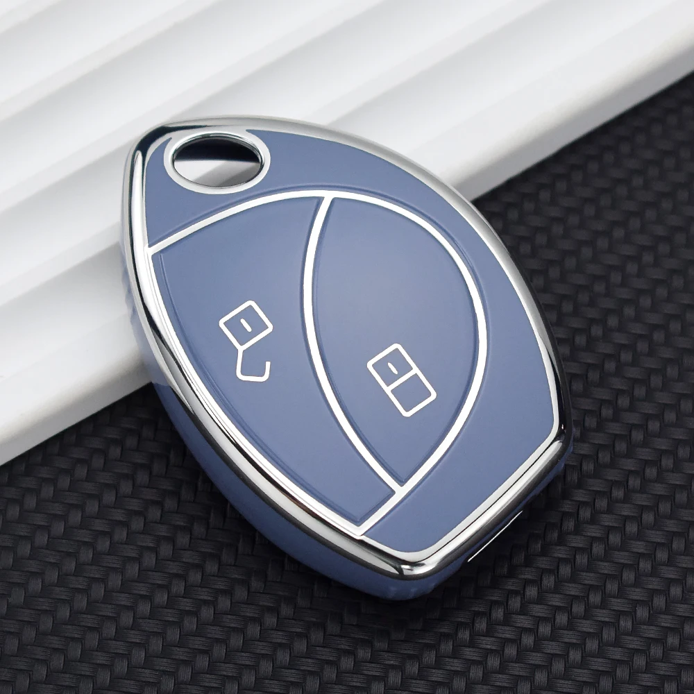 

2 3-кнопочный чехол для автомобильного ключа из ТПУ для Toyota Truguard VG для Renault Logan Alarm Cobra, защитный чехол для дистанционного ключа