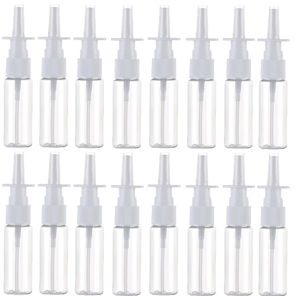 

20Pcs10ml 20ml 30ml Empty Plastic Nasal Spray Bottles Nasal Pump Sprayer Mist Nose Spray Refillable Bottling Packaging