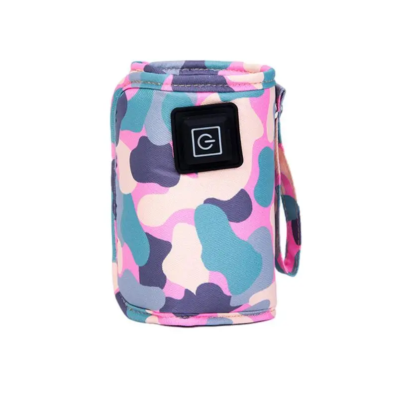 

Сумка для подогрева детских бутылочек, изолированная Детская сумка для подогрева молока, переносная дорожная сумка-тоут с 3 корректировками для молока, кофе