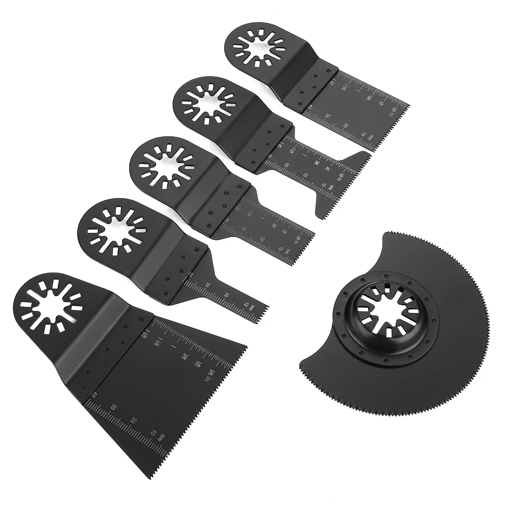 

6pcs Standard Oscillating Multitools Saw Blades Power Tools Cutter oscillating oscillating