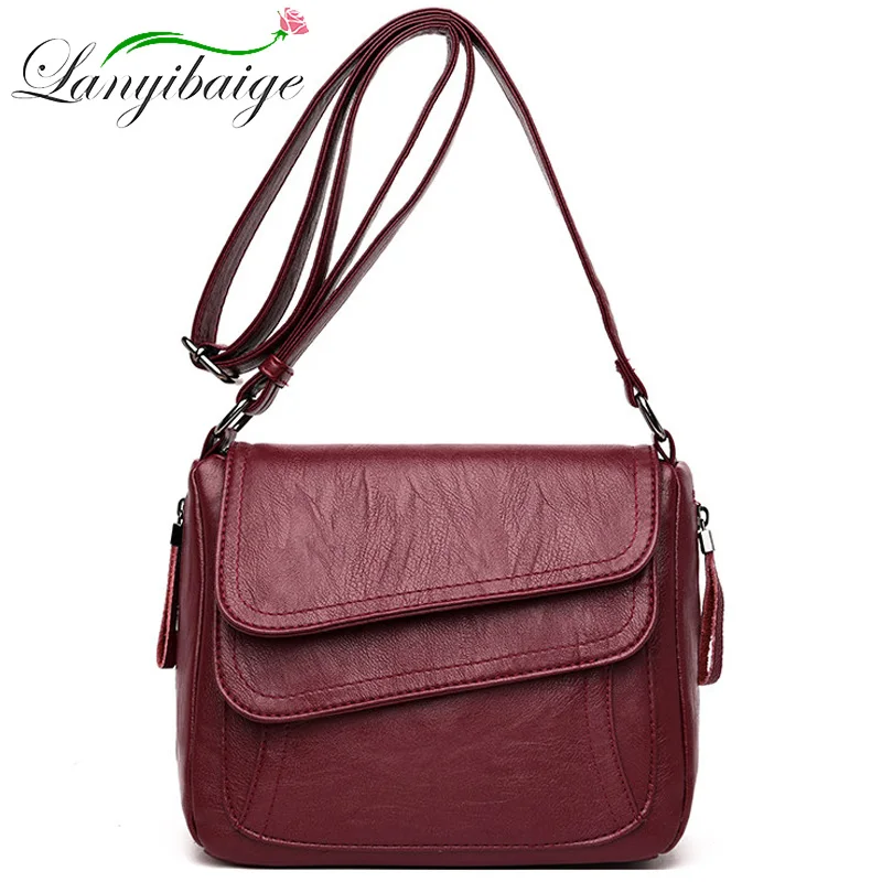 

Woman Bag Bolsas Feminina Women Leather Messenger Bag Designer Shoulder Bag High Quality Crossbody Bags Sac Main Femme Handbag