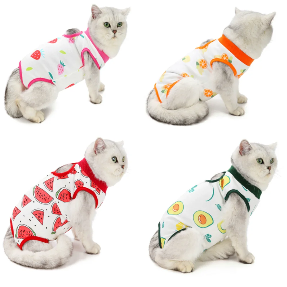 Pet Jumpsuit Spring Summer Fashion Cartoon Vest Cat Sweet Warm Coat Small Dog Sweet Operation Clothes Yorkie Poodle Maltese