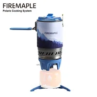Fire Maple Polaris X5 Cooking System Portable Stove Micro Regulator Valve Electric Jet Burner Pot Camping Backpack Water Boiler