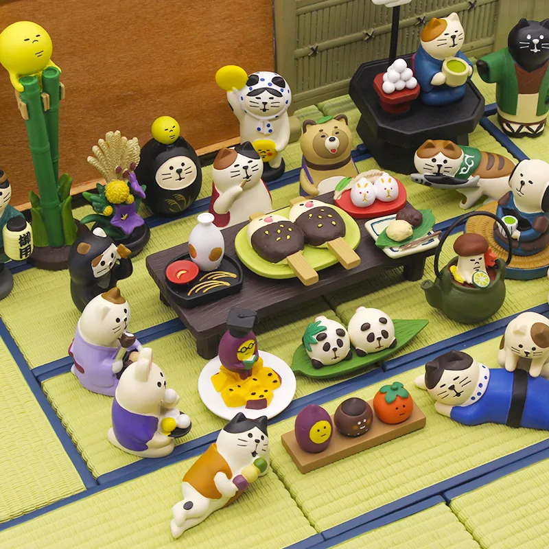 Маленькое украшение в японском стиле и на середину осени серия подарков