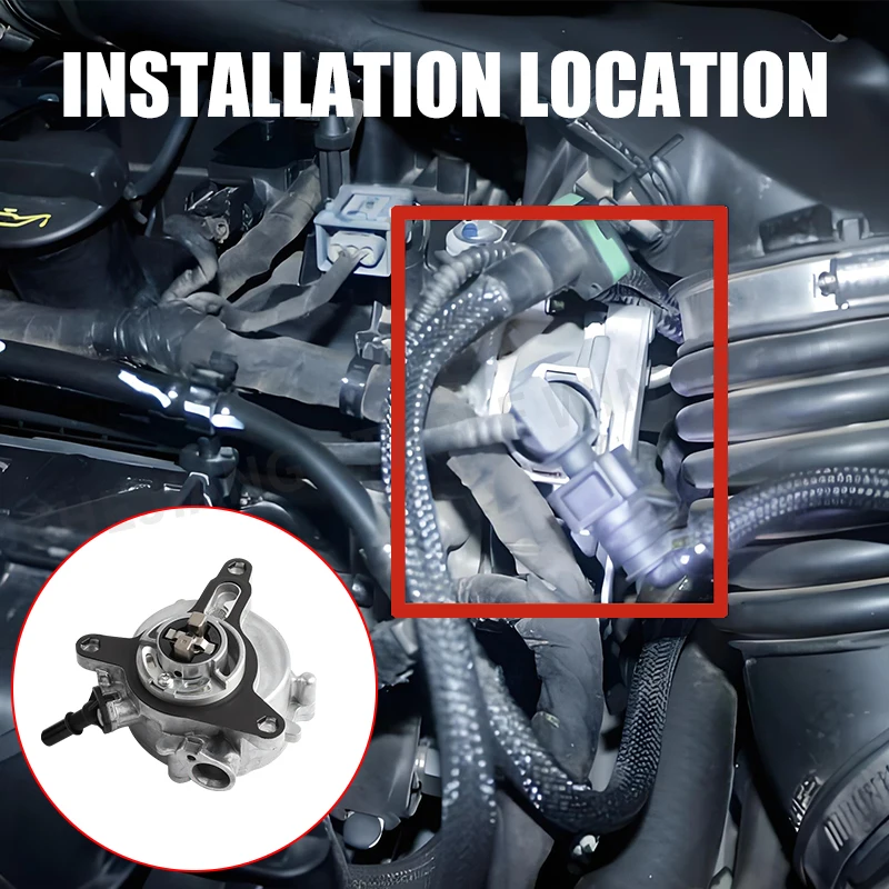 Фото 55503109   Новый вакуумный насос для усилителя тормозов 55495082   Для Chevrolet Tracker Onix 1,2 л тормозной вакуумный насос в сборе автоаксессуары №5