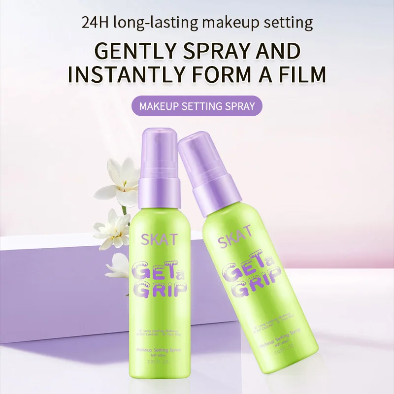 Спрей для макияжа стойкий быстро формирующий увлажняющий жидкий матовый
