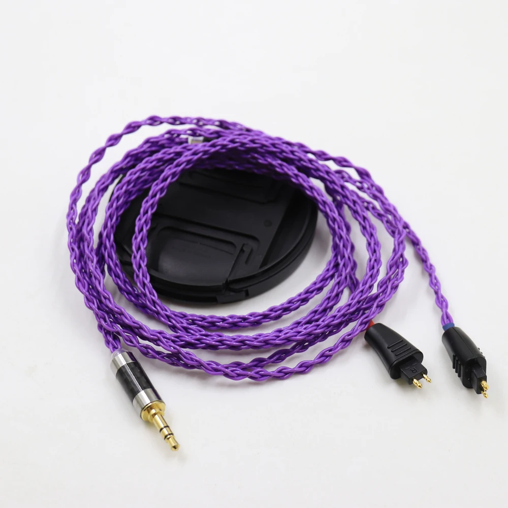 Кабель для наушников Haldane RolandPurple Single Crystal Silver