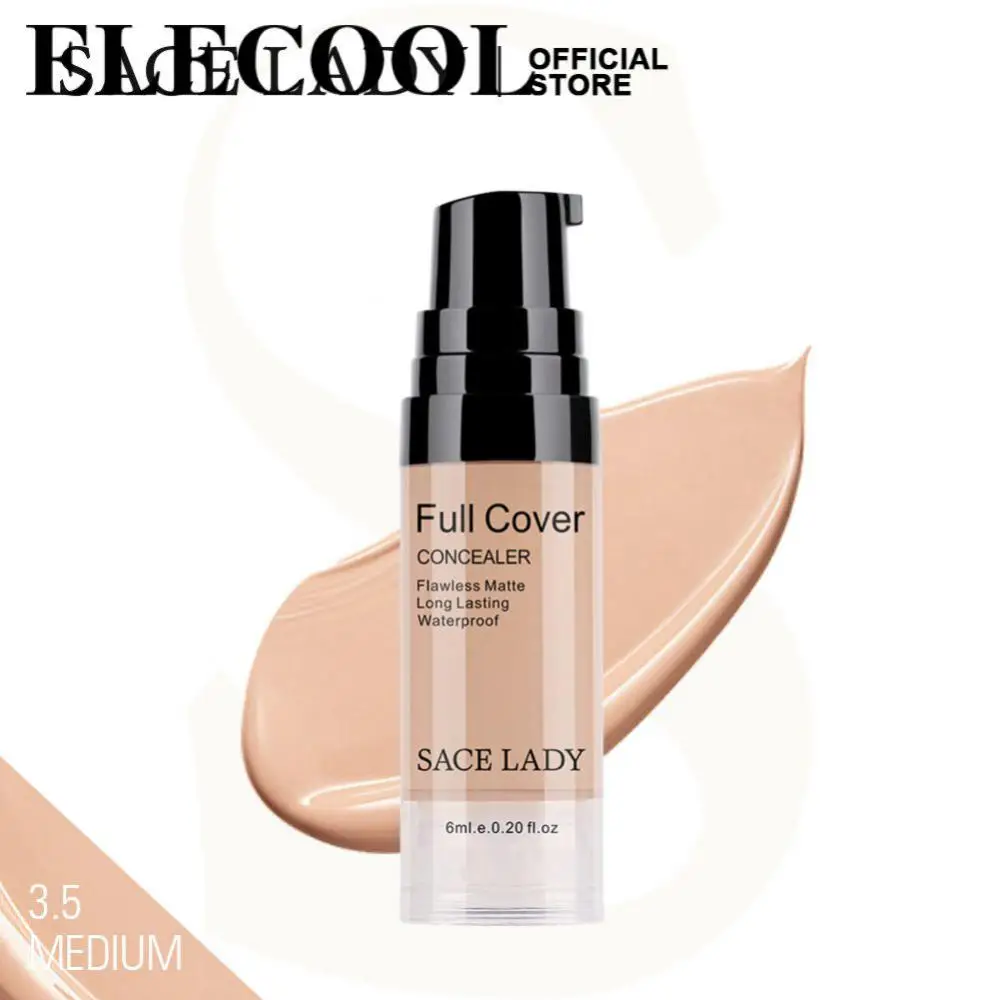 

Moisturizing Concealer Cream 6ml Modify Skin Tone Cover Acne Spots Dark Circles Face Contour Cosmetics Face Corrector Waterproof