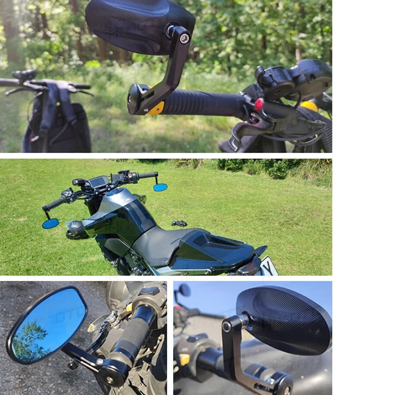 Зеркало для мотоцикла 7/8 дюйма 22 мм из алюминиевого сплава