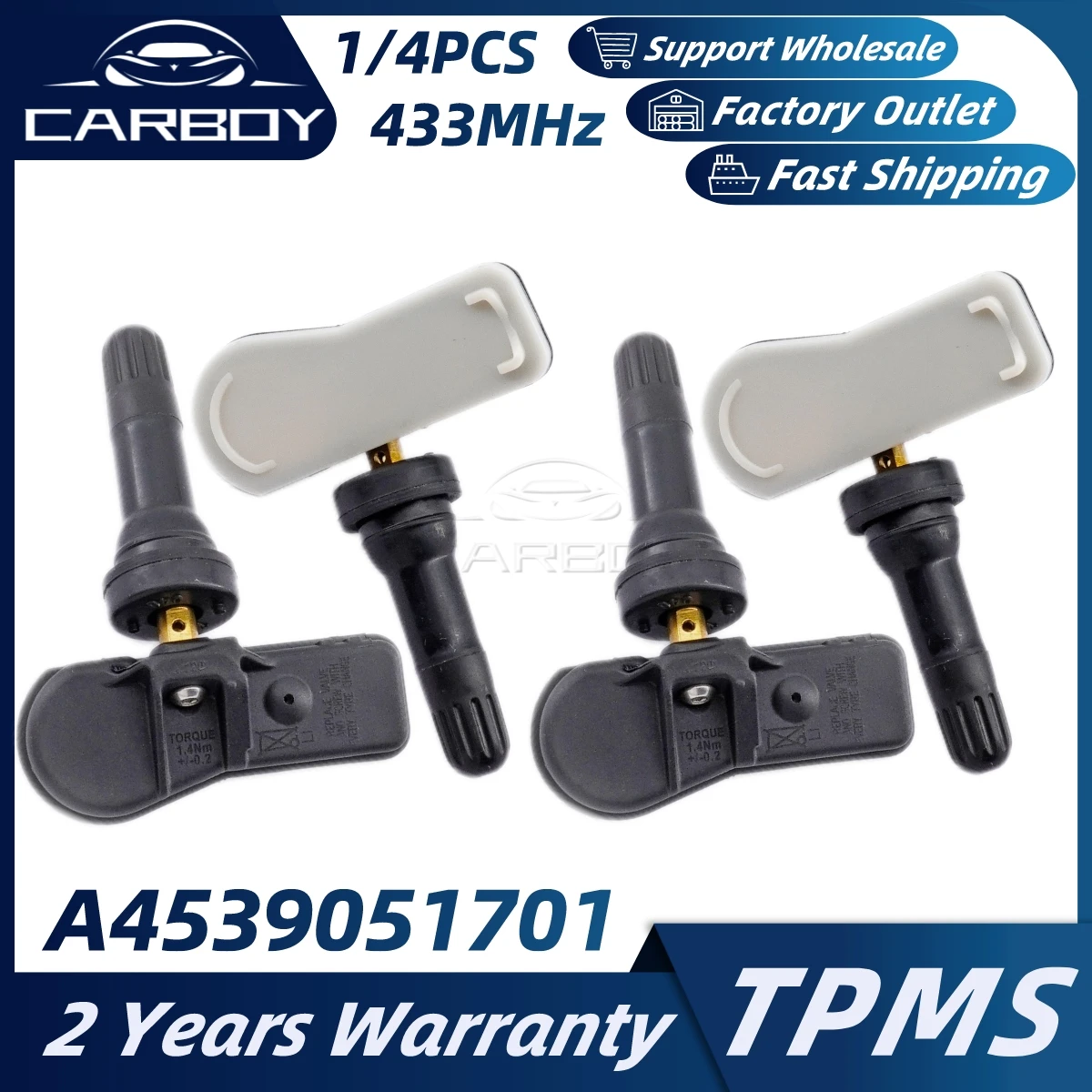 

A4539051701 TPMS Sensor Digital Manometer For Dacia Duster Fiat Talento Lada Vesta Nissan Kubistar Opel Vivaro Renault Smart