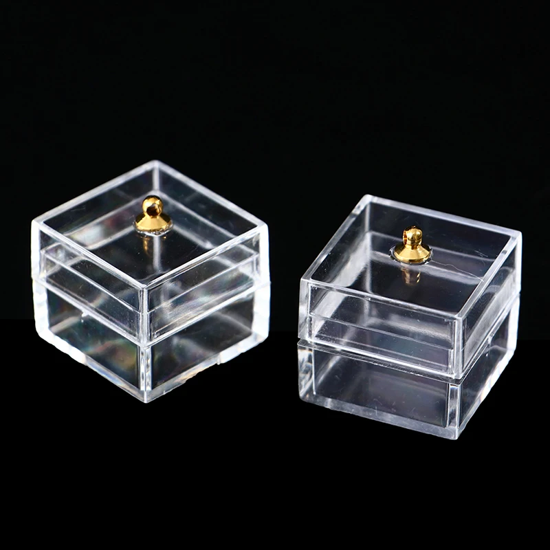 

Cute Mini Glass Candy Jar Mini Bear Jelly Drops Simulation Miniature Dollhouse Decor Accessories