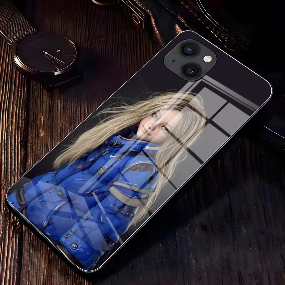 Фото Чехол для телефона Game P-PragMataS-ES для iPhone 17 Pro Max 16 15 14 Pro Max 13 11 X Xs Xr 8 7Plus, стеклянная крышка №5