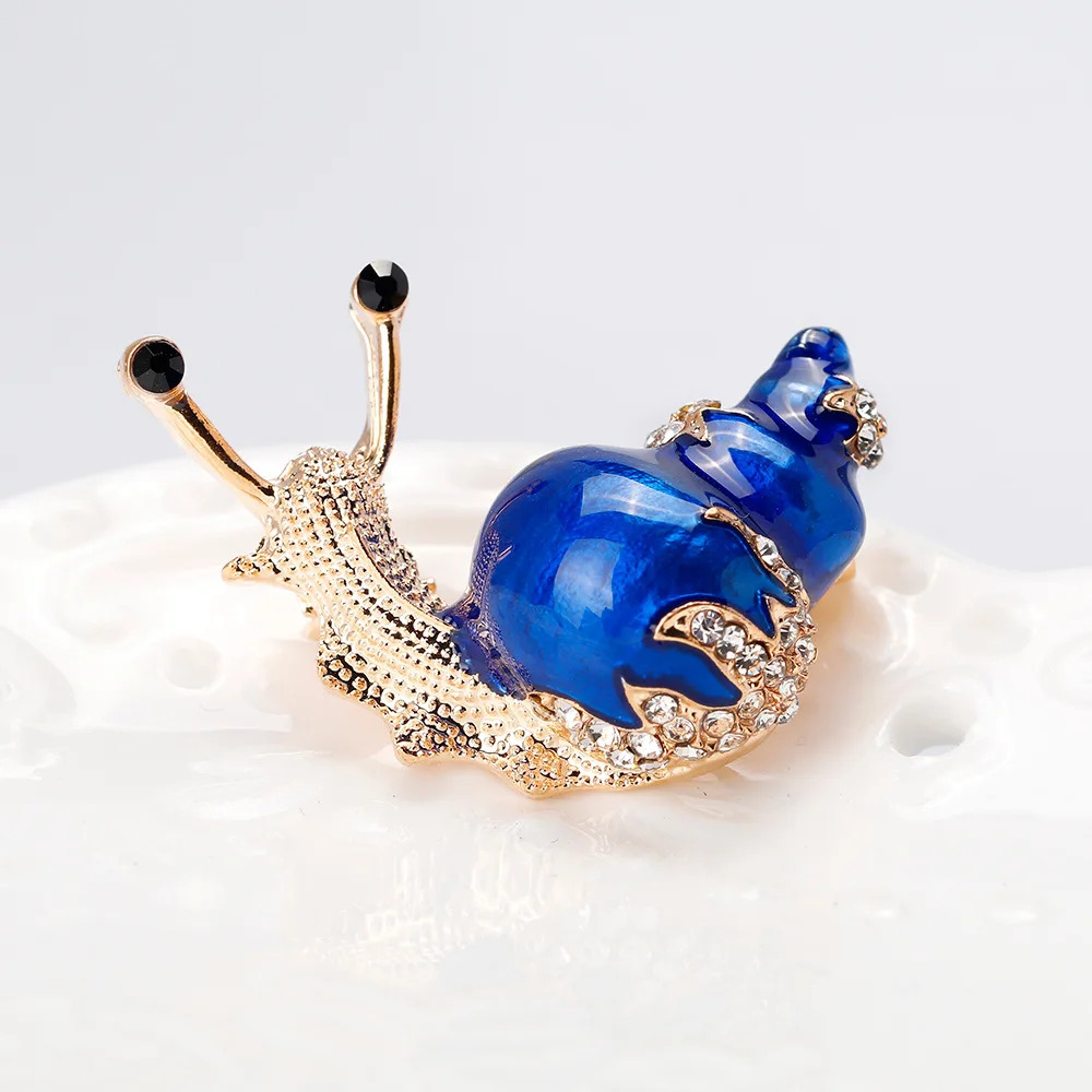

Cute Dripping Glaze Cartoon Snail Brooch Personality Cartoon Animal Brooch Snail Pin Fashion Coat Accessories Pins