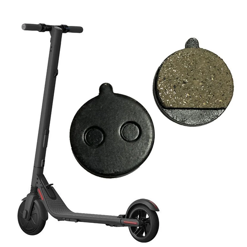 

1 Pairs Resin/Copper Base Disc Brake Pads Durable Comfortable Braking Brake Pad For 10 Inch Electric Scooter Bicycle