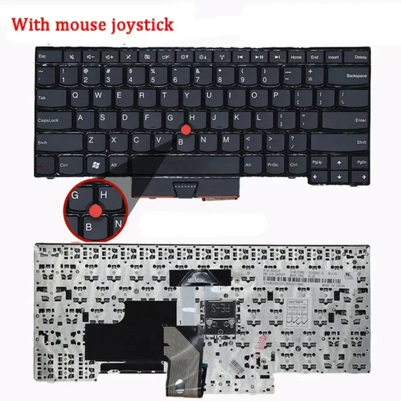 FORНовая сменная клавиатура для ноутбука совместимая с Lenovo Thinkpad E430 E430C E330 E430S E435 S430