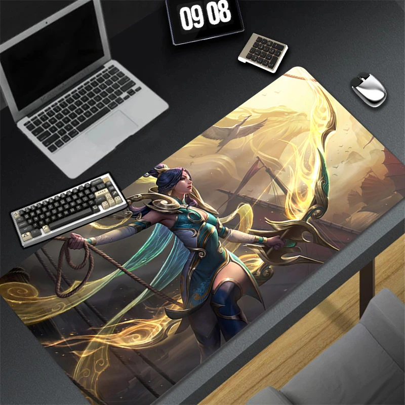 Аксессуары для компьютерных игр HD коврик мыши офисный ПК L-league Of Legends Ashe