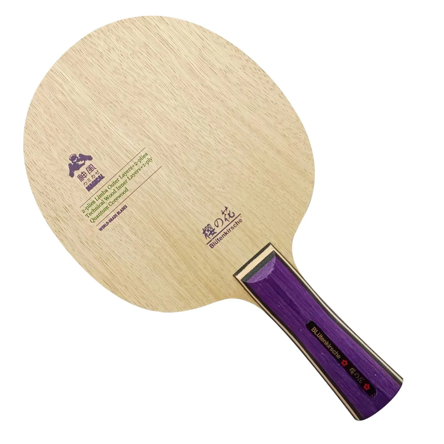 

KOKUTAKU BLutenkirsche MAGICAL shakehand long FL Table Tennis Blade PingPong Racket