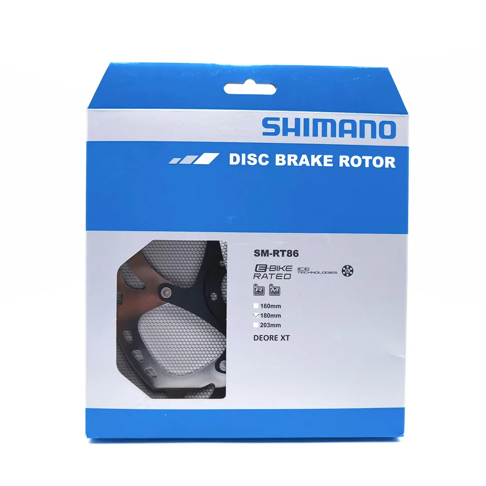 Shimano XT SM-RT86 6 болтов ротор дискового тормоза 160/180/203 мм