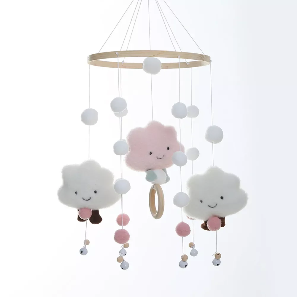 

Mobile Rattles Toys 0-12 Months for Baby Newborn Crib Bed Bell Toddler Rattles Carousel for Cots Kids Musical Toy Gift