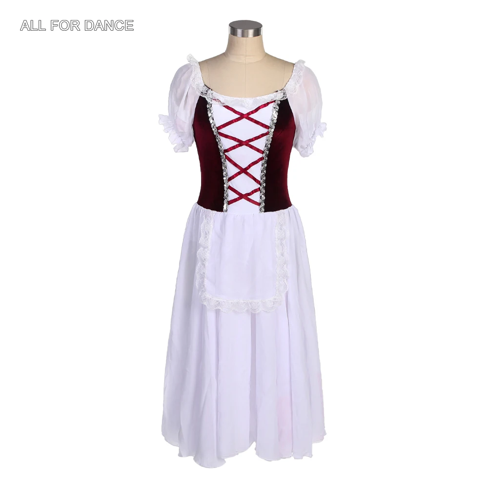 19019 ветрозащитный Красный/Королевский синий/темно-синий лиф балетный костюм