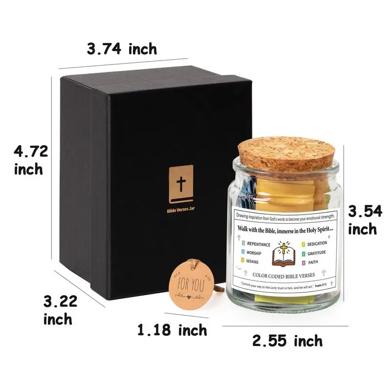 Христианские карты Банка Красочные библейские стихи ручной работы Христианская