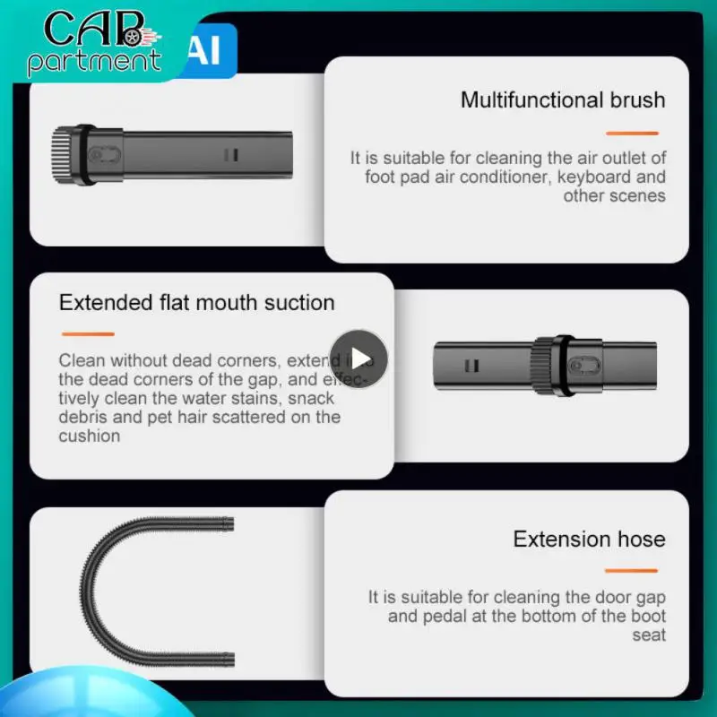 

Удобный автомобильный пылесос 60 Вт автомобильный пылесос для сухой и влажной уборки многофункциональный портативный пылесос автомобильные аксессуары 6000 Па