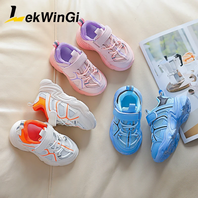 

Size 21-30 Baby Girl Toddler Shoes Running Shoes Breathable and Wear-Resistant Children's Shoes for Girl zapatillas ruedas niña
