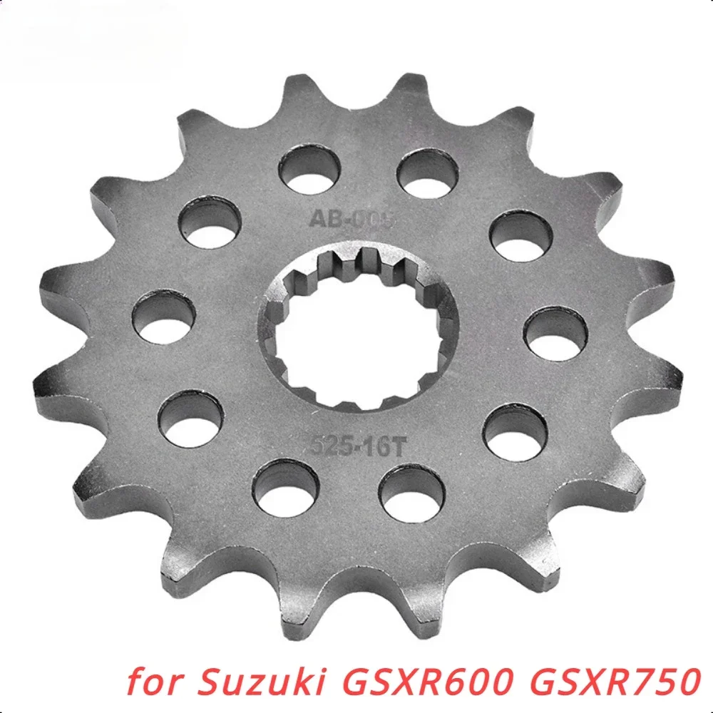 

525 16T мотоциклетная передняя звездочка, кулачок для Suzuki GSX-R600 Moto-GP 600 GSXR750 GSX-R750 SRAD GSXR GSX-R 750