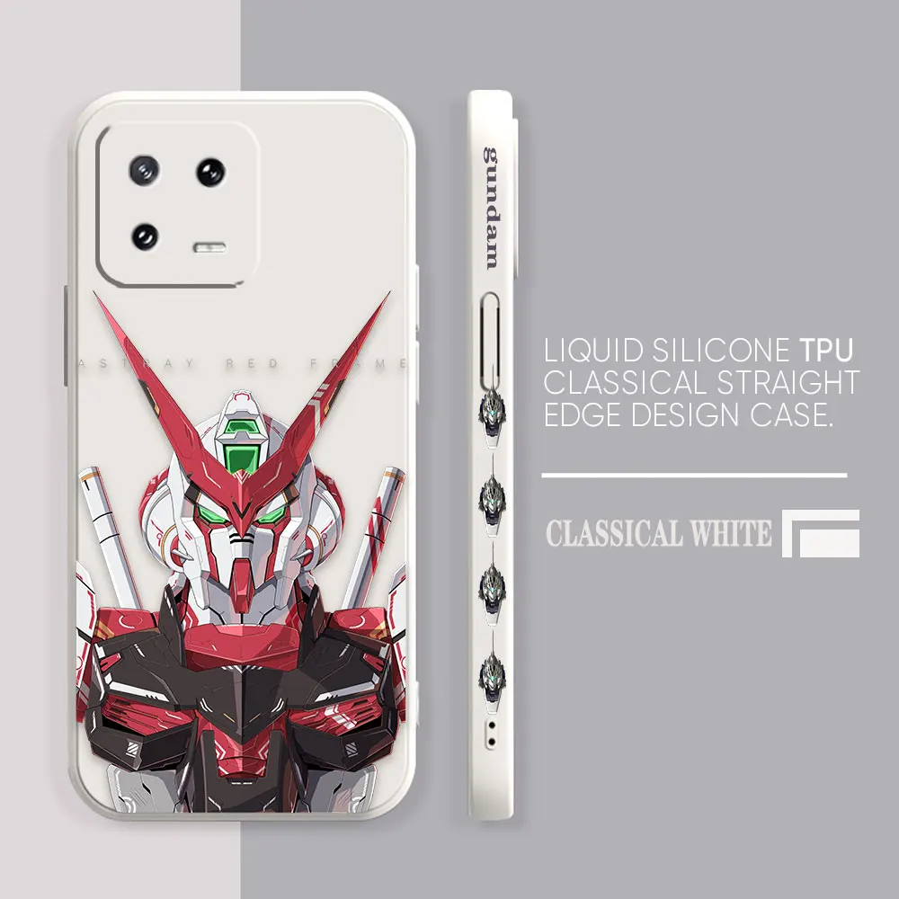 Case For Xiaomi PCOO F3 F4 F5 M3 M4 M5 X3 X4 X5 MIX 4 Black Shark 4 5 GT Pro 4G 5G Case Funda Cqoue Shell Capa G-Gundam Robot 00
