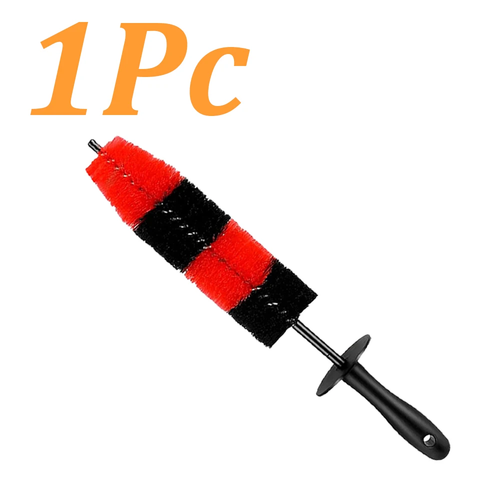 

1-8 шт. щетка для чистки обода колеса автомобиля, автодеталь, мягкая щетина, щетка для чистки ступицы, длинная мягкая щетка, инструмент для мытья шин с двигателем грузовика