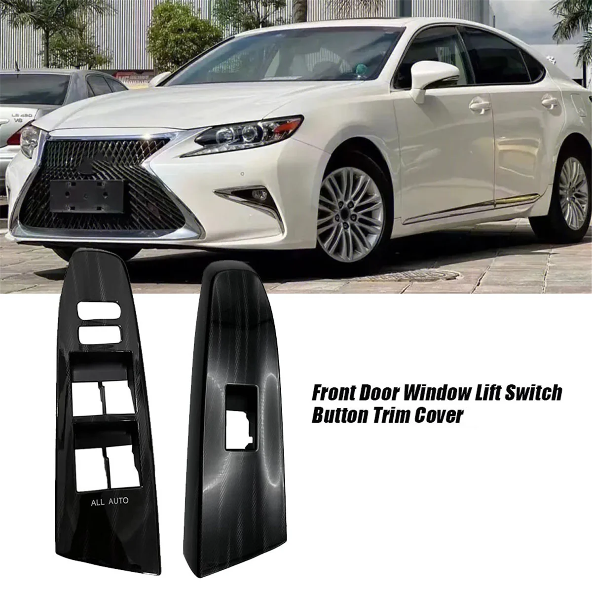 1 пара крышка кнопки подлокотника передней двери и окна 74232-0P040 74231-0P040 для Lexus 2010-2017
