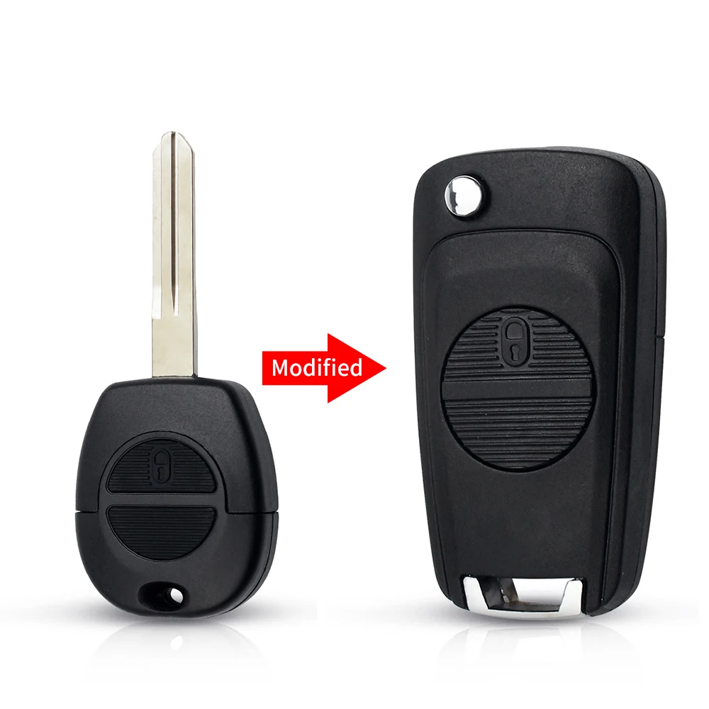 

Сменный 2-кнопочный корпус дистанционного ключа Dandkey для Nissan первоклассной Micra Terrano Almera X Trail Uncut A33