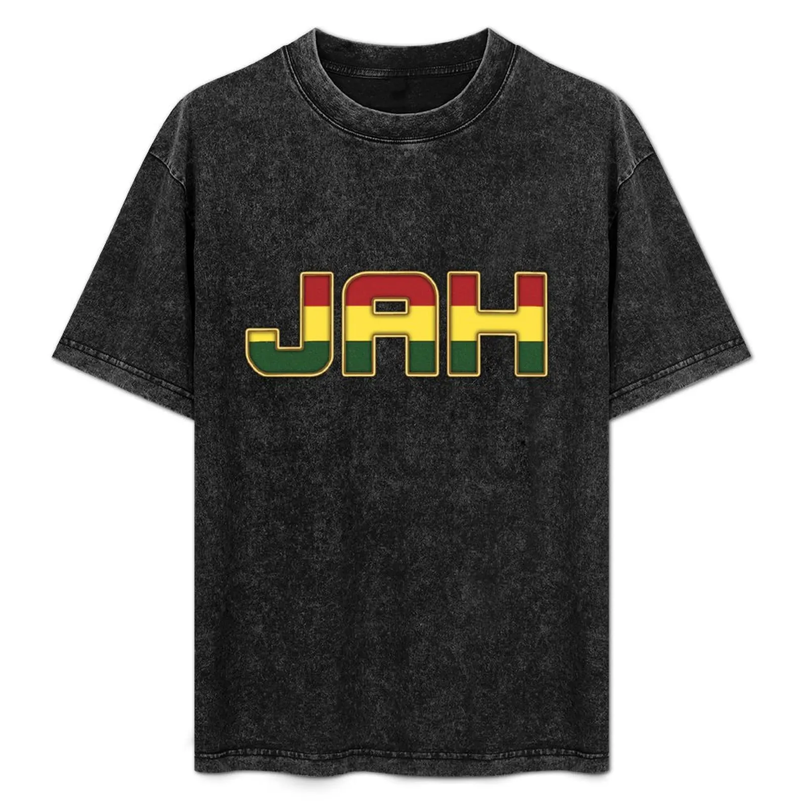 Фото Футболка Jah Rasta Reggae, удобная рабочая футболка для мужчин №1