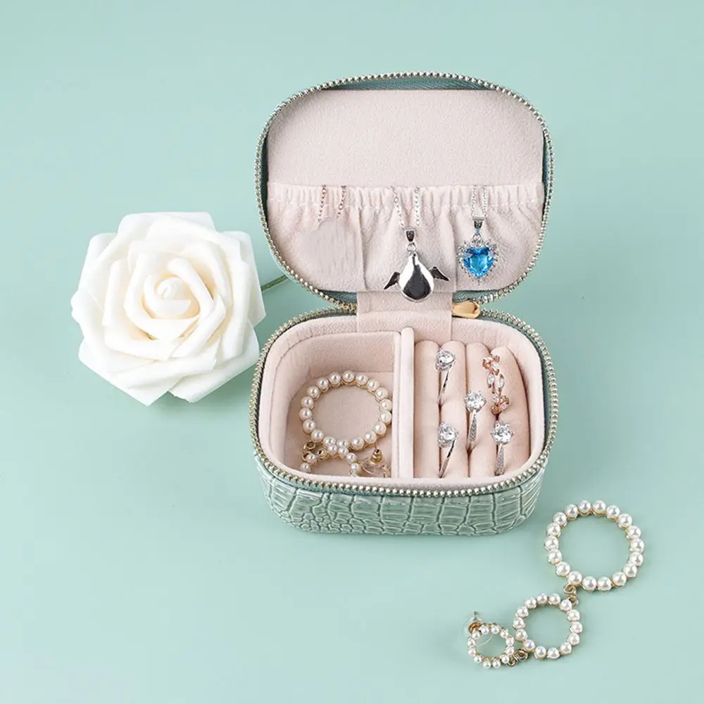 

Lipstick Multifunctional Rectangle Korean Gift Box Jewelry Show Box Rings Displays Case Jewelry Packaging Storage